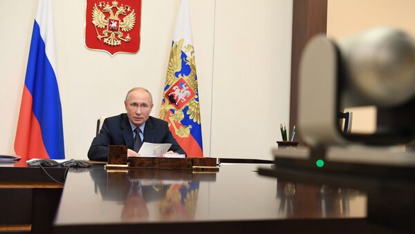 Президент РФ В. Путин провел заседание Совбеза РФ - Sputnik Беларусь