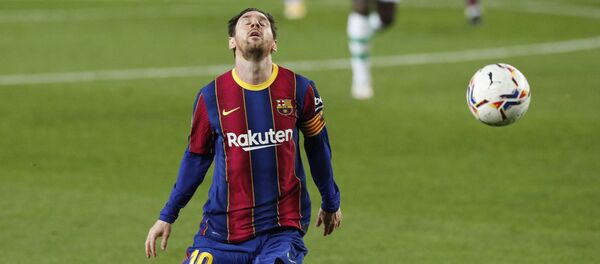Аргентинский футболист Лионель Месси - Sputnik Беларусь