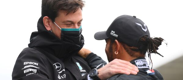 Тото Вольфф и Льюис Хэмилтон, архивное фото - Sputnik Беларусь