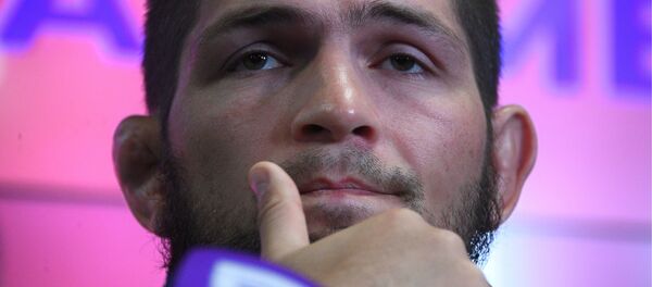 Российский чемпион UFC Хабиб Нурмагомедов - Sputnik Беларусь