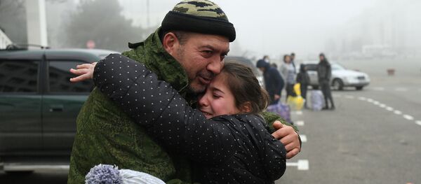 Возвращение беженцев в Нагорный Карабах - Sputnik Беларусь