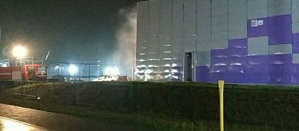 Пожар на территории индустриального парка в Смолевичском районе - Sputnik Беларусь