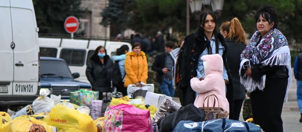 Беженцы в Нагорном Карабахе - Sputnik Беларусь