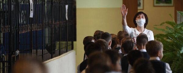 Ученики начальных классов - Sputnik Беларусь