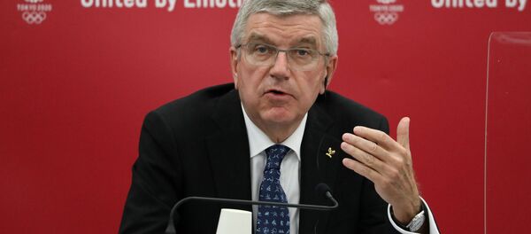 Глава МОК Томас Бах Глава МОК Томас Бах - Sputnik Беларусь
