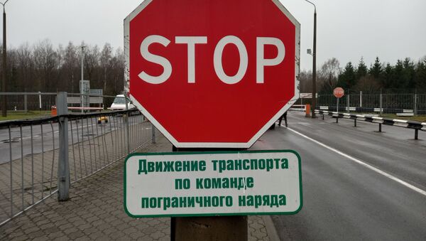 На белорусской границе - Sputnik Беларусь
