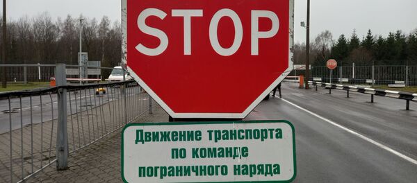 На белорусской границе - Sputnik Беларусь