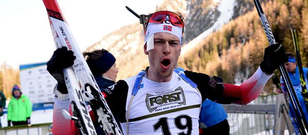 Биатлонист Стурла Лагрейд - Sputnik Беларусь