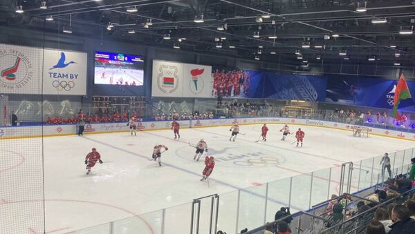Хоккейная команда Лукашенко уничтожила сборную Гродненской области - Sputnik Беларусь