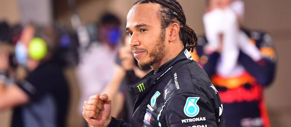 Британский гонщик Льюис Хэмилтон - Sputnik Беларусь