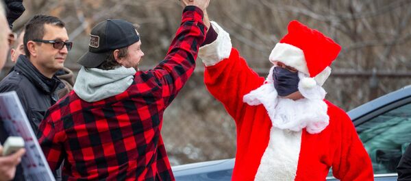 Встреча с Санта-Клаусом - Sputnik Беларусь