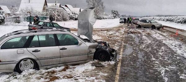 Смертельное ДТП в Лидском районе - Sputnik Беларусь