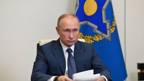 Президент РФ В. Путин провел сессию Совета коллективной безопасности ОДКБ - Sputnik Беларусь