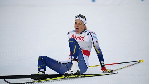 Шведская лыжница Анна Дивик - Sputnik Беларусь