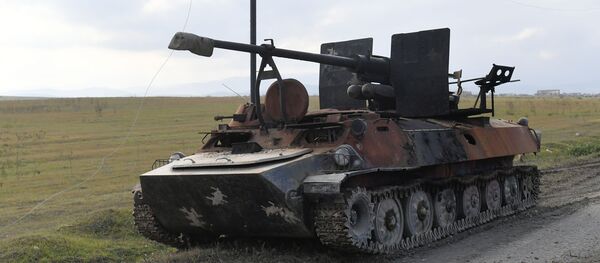 Брошенная армянская военная техника - Sputnik Беларусь