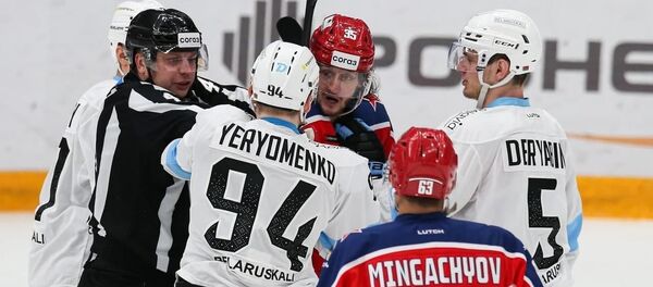 Игровой момент матча, архивное фото - Sputnik Беларусь