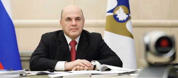 Прэм'ер-міністр Расіі Міхаіл Мішусцін прыняў удзел у пасяджэнні Еўразійскай міжурадавага савета краін ЕАЭС Прэм'ер-міністр Расіі Міхаіл Мішусцін прыняў удзел у пасяджэнні Еўразійскай міжурадавага савета краін ЕАЭС - Sputnik Беларусь