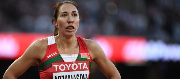 Белорусская легкоатлетка Марина Арзамасова - Sputnik Беларусь