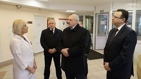 Президент Беларуси Александр Лукашенко совершает рабочую поездку в Витебскую область - Sputnik Беларусь