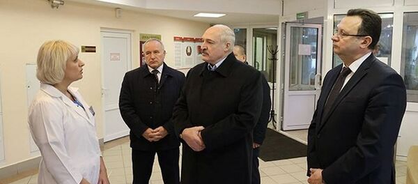 Президент Беларуси Александр Лукашенко совершает рабочую поездку в Витебскую область - Sputnik Беларусь