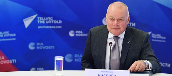 Генеральны дырэктар МІА Россия сегодня Дзмітрый Кісялёў Генеральны дырэктар МІА Россия сегодня Дзмітрый Кісялёў - Sputnik Беларусь