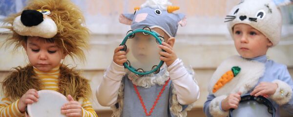 Новогодний утренник в детском саду, архивное фото - Sputnik Беларусь