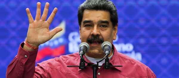 Венесуэльский президент Николас Мадуро Венесуэльский президент Николас Мадуро - Sputnik Беларусь