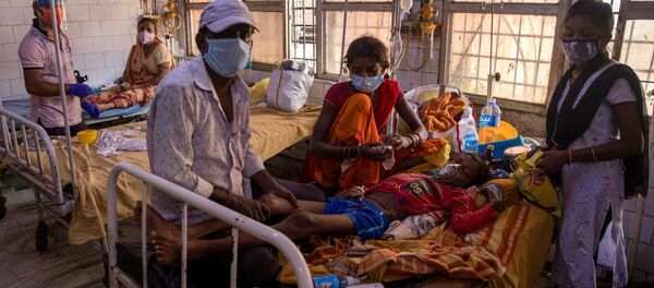 Больница в Индии, архивное фото - Sputnik Беларусь