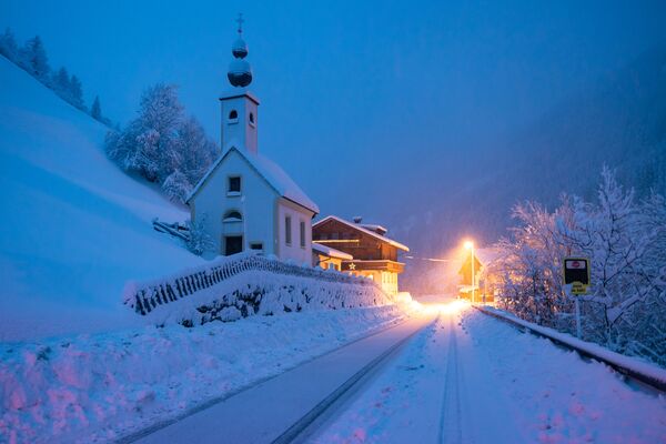 Снегопад в Восточном Тироле, Австрия - Sputnik Беларусь