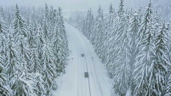Снегопад в Восточном Тироле, Австрия - Sputnik Беларусь