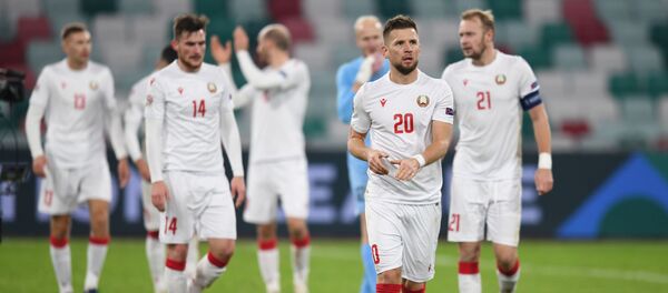 Футболисты сборной Беларуси Футболисты сборной Беларуси - Sputnik Беларусь