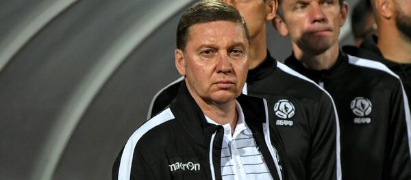 Белорусский футбольный тренер Сергей Яромко Белорусский футбольный тренер Сергей Яромко - Sputnik Беларусь