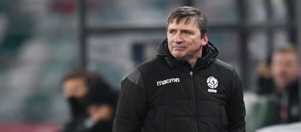 Главный тренер сборной Беларуси по футболу Михаил Мархель - Sputnik Беларусь