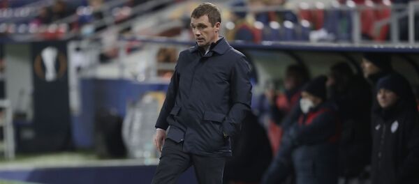 Главный тренер московского ЦСКА Виктор Ганчаренко - Sputnik Беларусь