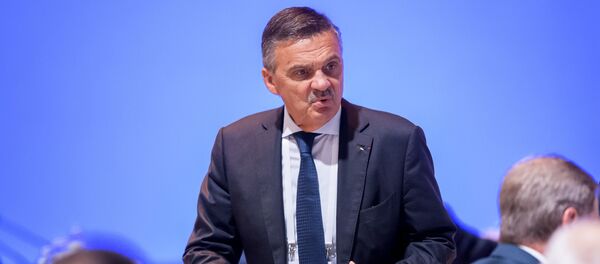 Прэзідэнт ІІХФ Рэнэ Фазель Прэзідэнт ІІХФ Рэнэ Фазель - Sputnik Беларусь