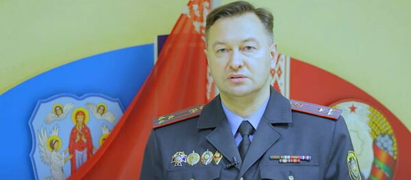 Заместитель начальника Первомайского РУВД Минска, начальник милиции общественной безопасности Сергей Артеменко Заместитель начальника Первомайского РУВД Минска, начальник милиции общественной безопасности Сергей Артеменко - Sputnik Беларусь