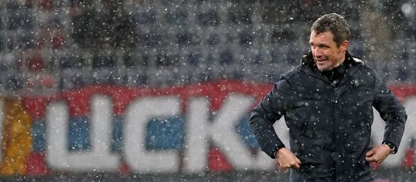 Главный тренер ЦСКА Виктор Ганчаренко - Sputnik Беларусь