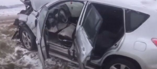 Лобовое столкновение под Минском: погиб водитель, пассажиры госпитализированы - Sputnik Беларусь