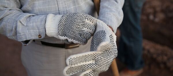 Рабочий на ферме - Sputnik Беларусь