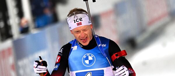 Норвежский биатлонист Йоханнес Бё - Sputnik Беларусь