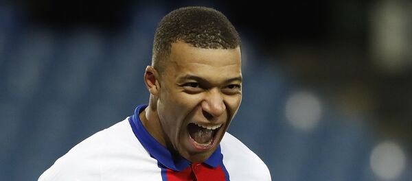 Французский футболист Килиан Мбаппе - Sputnik Беларусь