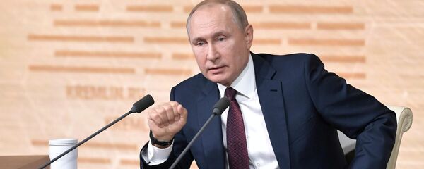 СПУТНИК_LIVE: Большая пресс-конференция Владимира Путина - Sputnik Беларусь
