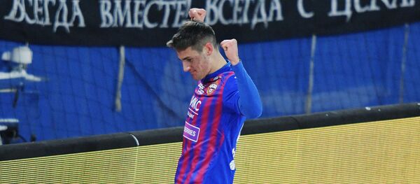 Игрок ПФК ЦСКА Илья Шкурин - Sputnik Беларусь