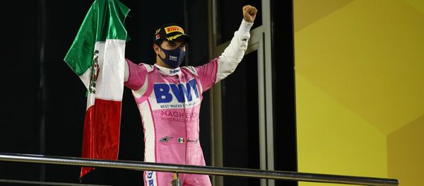 Мексиканский гонщик Серхио Перес - Sputnik Беларусь