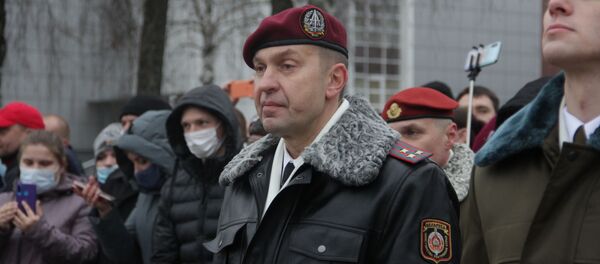 Командующий внутренними войсками – заместитель министра внутренних дел Николай Карпенков - Sputnik Беларусь