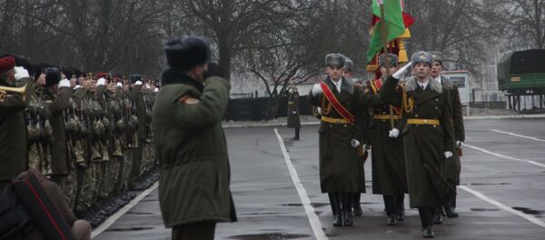 Принятие присяги в войсковой части спецназа 3214  - Sputnik Беларусь