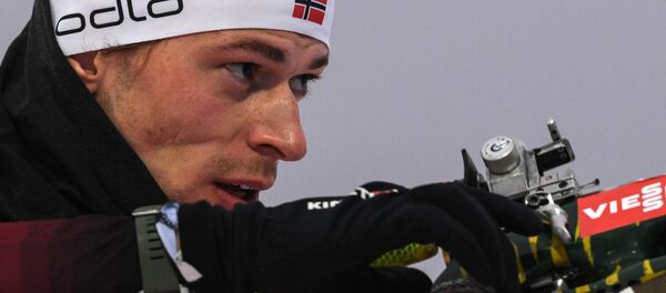 Норвежский биатлонист Стурла Холм Легрейд - Sputnik Беларусь