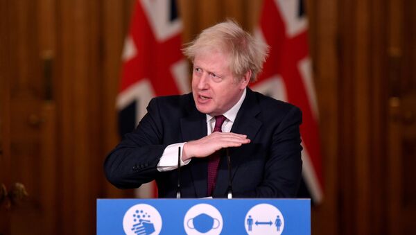 Премьер-министр Великобритании Борис Джонсон  - Sputnik Беларусь