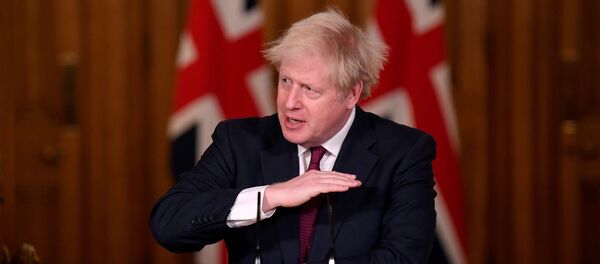 Премьер-министр Великобритании Борис Джонсон  - Sputnik Беларусь