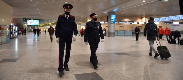 В аэропорту Домодедово имени М. В. Ломоносова - Sputnik Беларусь